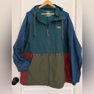 L.L. Bean Men's Mountain Classic Jacket, Multi Color XXL Spruce/Tuscan Olive